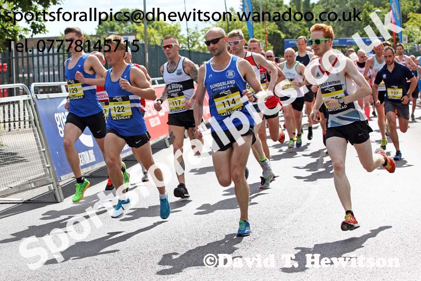 Great North 10k, Gateshead. Photo: David T. Hewitson/Sports for All Pics